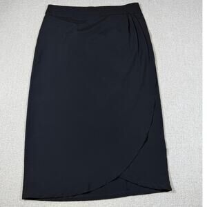 Rip Skirt Women Med Black Midi Wrap Skirt Travel Beach Casual Resort Wear Chic